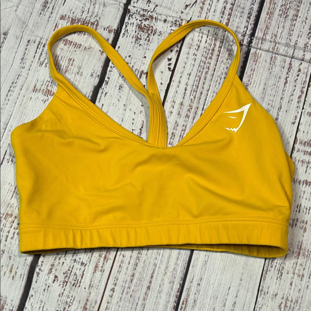 Gymshark Yellow Sports Bra